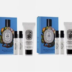 2 Sets of 3 Diptyque Mini L’ombre Dans & Eau Rose Hand & Body Lotion